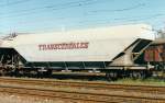Covered Hopper Wagon for grain SNCB Transcereales in Milano, Sept. 1994