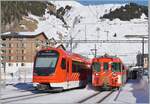 ow the two MGB  Orion  trains, led by ABeh 8/12 310, have arrived in Andermatt and are about to turn around for the return journey to Disentis.
January 21, 2025 ow the two MGB  Orion  trains, led by ABeh 8/12 310, have arrived in Andermatt and are about to turn around for the return journey to Disentis.
January 21, 2025
