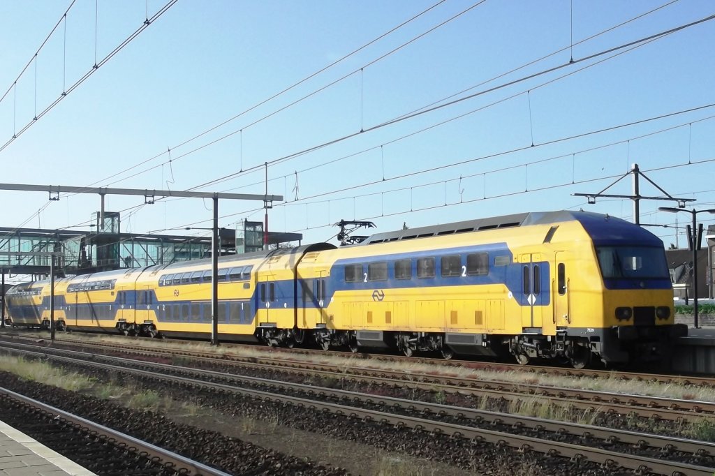 NS DDZ-NID 7529 at Boxtel on 19 July 2013. - Rail-pictures.com