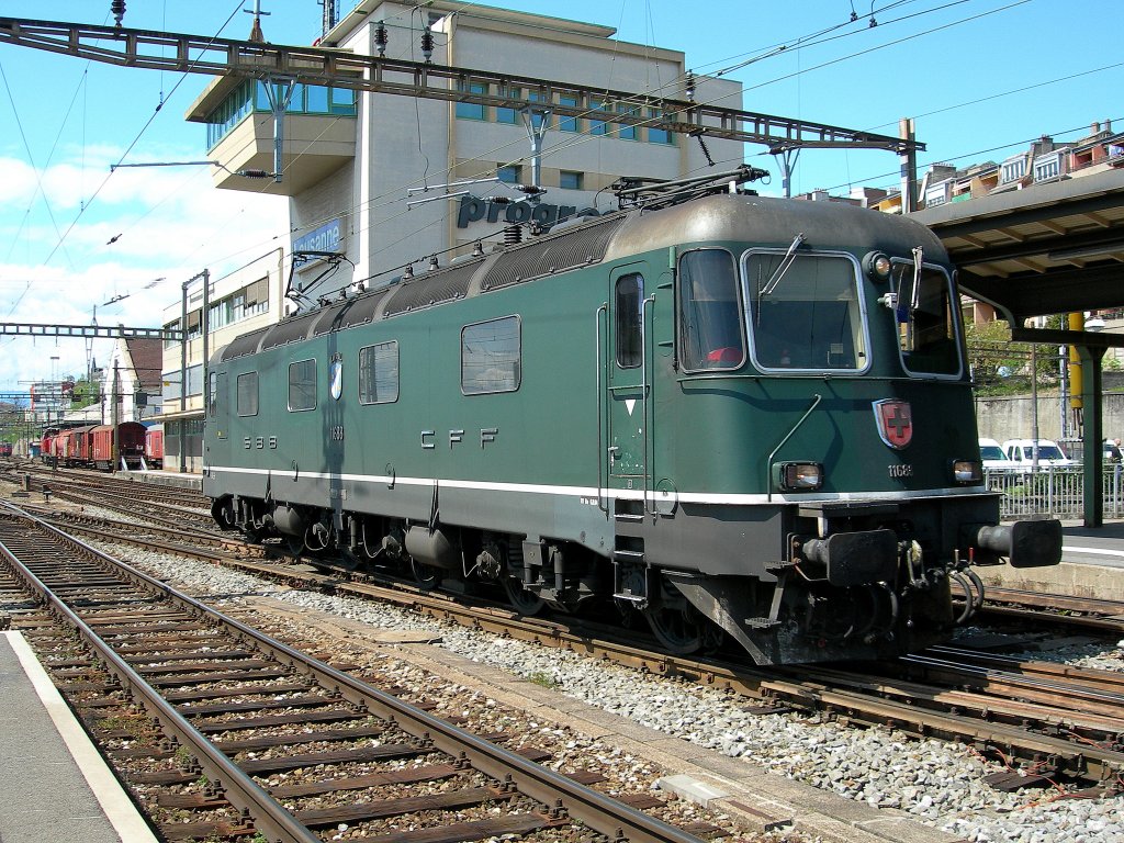 Re 6/6 11688 in Lausanne29.04.2008