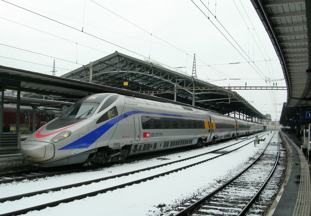 SBB ETRR 610 in Lausanne.
18.12.2009