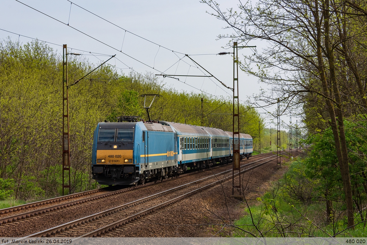 26.04.2019 | Nyírbogdány - Traxx going from Záhony to Cegléd.