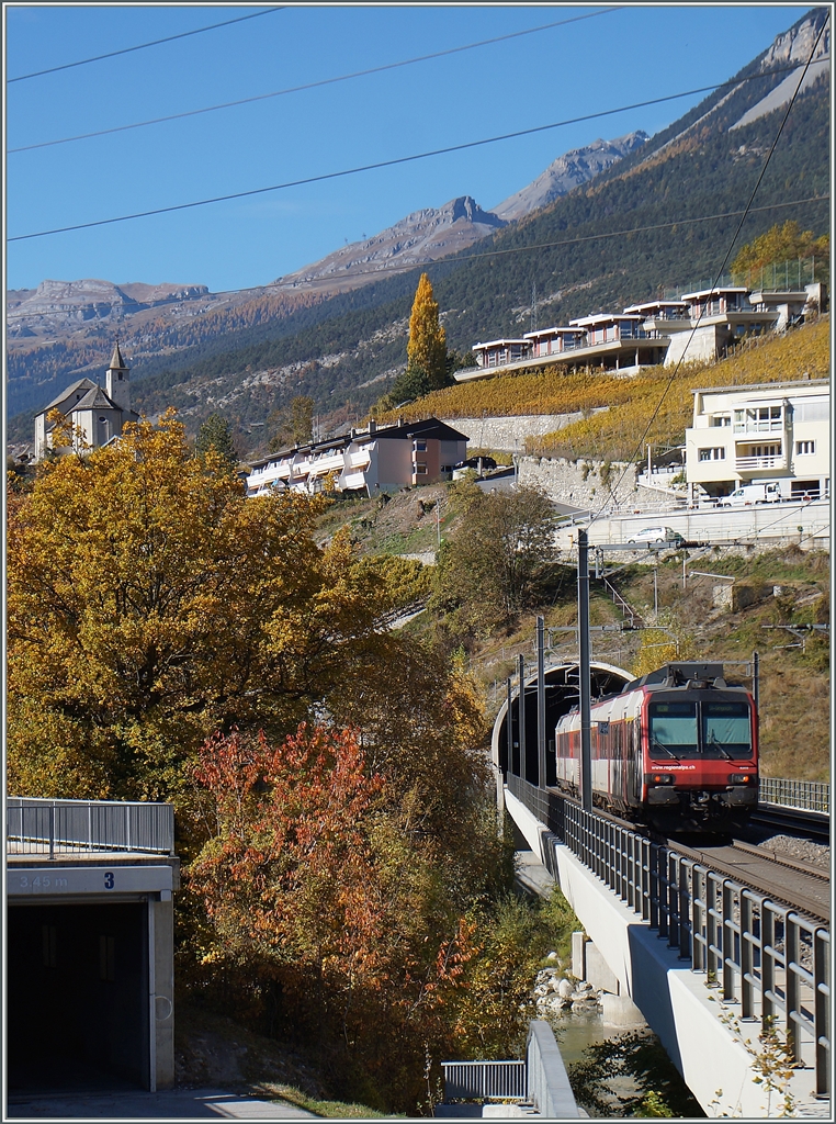 A  Walliser -Domino in Leuk.
26.10.2015