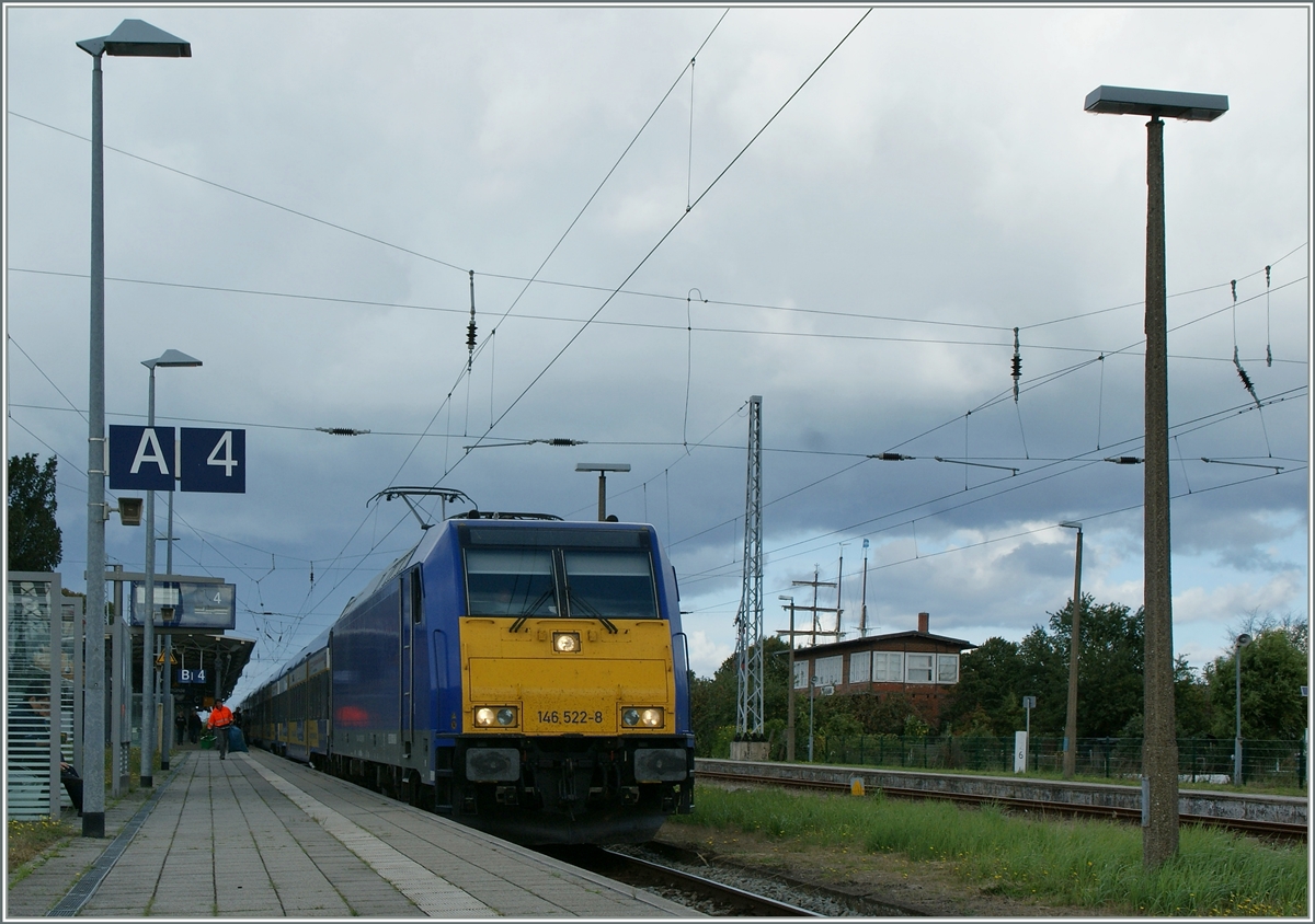 Interconnex 146 522-8 in Warnemnde.
19.09.2012