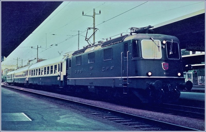 Neuchatel Paris Train - Rain Kam