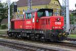 ÖBB 2068 029 waits at Villach Hbf on new tasks on 15 September 2024.