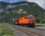 The BWB (ex ÖBB) 2095.13 reaches the Schwarzenberg train station with its morning train, where the journey currently ends, as the continuation of the museum railway towards Bregenz will probably