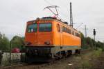 NorthRail 1142 635, a former BB loco, runs round in Kaldenkirchen on 29 August 2014.