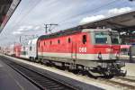 ÖBB 1144 063 calls at Wiener Neustadt on 31 May 2015.