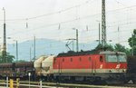 On 29 May 2004 ÖBB 1144 235 stands in Rosenheim.