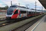 ÖBB 4024 113 stands at Villach Hbf on 15 September 2024 but won't  see action all to soon because on that very day, one after the other, all Austrian main erailway lines were cut due to stoem damage and floodings.