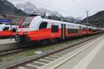 ÖBB 4748 038 calls at Lienz in Osttirol on 14 September 2024.