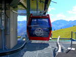 Obertilliach East Tyrol Golzentipp Cable railway 1450 -2005m Mountain Station.