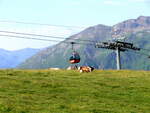 Matrei East Tyrol Goldried Cable railway 928 - 2136m.