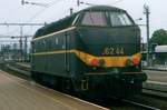 NMBS 6244 runs light through Kortrijk on 21 May 2003.