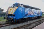 INfraBel 6309 carries the  Belgian Cheetas  livery in support of the Belgian Olympic team and is seen at Baasrode Noord on 6 July 2024.