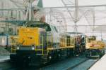 NMBS 7777 during constuction work at Leuven Centraal on 22 May 2002