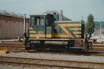 Little shunter 9151 stands stabled at Jemelle (now Rochefort) on 24 July 1998.
