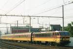 On 13 June 2006 NMBS 1188 speeds through Antwerpen Berchem.