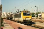 NMBS 1352 passes through Metz on 20 May 2002.