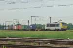 NMBS 1315 approaches Antwerpen-Noorderdokken on 21 May 2014.