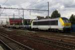 NMBS 1306 passes Antwerpen-Berchem on 3 September 2015.