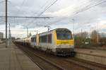 LPG-train with 1331 passes through Antwerpen-Luchtbal on 19 November 2016.