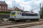 SNCB/NMBS Class 1860 on Station Welkenraedt. Date 07.07.2012