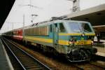 NMBS 2129 plus Peak Hour Train at Brussel Noord on 22 July 1998.