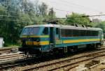 Scanned picture of 2122 running light at Leuven on 22 July 1997.