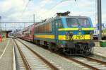 SNCB/NMBS Class 2107 at 27.03.2010 on Station Zottegem