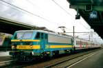 On 17 September 2004 NMBS 2144 stands at Kortrijk Centraal.