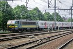 NMBS 2114 leaves Antwerpen-Berchem on 29 June 2016.