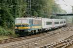 On 22 July 1999 NMBS 2713 enters Aachen Hbf.