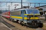 NMBS 2729 calls at Liége-Guillemins on 13 July 1999.