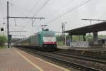 CoBRa 2838 with Benelux 2.0 (The Hague<->Brussels) passes Antwerpen-Noorderdokken on 30 May 2013.