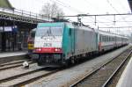 CoBRa 2835 calls at Roosendaal with a Benelux-IC on 9 September 2010.