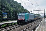 Benelux service with 2821 speeds through Dordrecht Zuid on 22 July 2016.