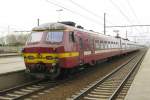 NMBS 823 at Antwerpen Luchtbal on 23 February 2012.