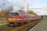 NMBS 807 leaves Antwerpen-Noorderdokken on 19 November 2016.