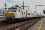 NMBS 839 quits Antwerpen-Berchem to Puurs on 18 August 2024 -a non-tagged EMU in Belgium is rather rare these days...