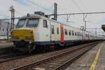 NMBS 839 quits Antwerpen-Berchem to Puurs on 18 August 2024 -a non-tagged EMU in Belgium is rather rare these days...