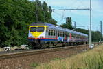 NMBS MS80 the 384 on his way to Antwerpen Centraal.
19-07-2010