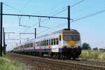 NMBS serie MS80 The 424 as an IR (Inter Regional) passenger train.