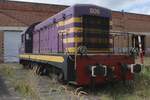 On 17 August 2024 ex-CFL 806 stands in the PFT-TSP Retrotrain museum at Saint-Ghislain.