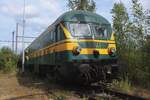 A bit tucked away at the Retrotrain museum of the PFT-TSP in Saint-Ghislain was 5941 on 17 August 2024.