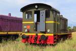 On 17 August 2024 PFT-TSP 42550 stands in the Retrotrain museum at Saint-Ghislain.