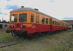 On 17 August 2024 ex-NMBS 4333 stands in the Retrotrain museum of PFT-TSP. Due to construction works on their line Ciney--Spontin--Yvoir, the 2024 edition of tyhe Festival de Chemin de Fer du Bocq had to be cancelled, whereupon PFT-TSP decided to give free admission to their retrotrain museum for the weekend of 17 August as a replacement. 