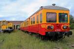 On 17 August 2024 ex-NMBS 4333 stands in the Retrotrain museum of PFT-TSP. Due to construction works on their line Ciney--Spontin--Yvoir, the 2024 edition of tyhe Festival de Chemin de Fer du Bocq had to be cancelled, whereupon PFT-TSP decided to give free admission to their retrotrain museum for the weekend of 17 August as a replacement. 