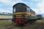 Ex-NMBS, now PFT-TSP: 8524 stands in the Retrotrain museum at Saint-Ghislain on 17 August 2024.